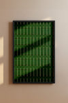 Green and White Pinstripes Japanese Edo Era Vintage Textile Print – Japanese Wall Art