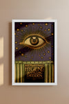 Mystical Eye Poster – Internationale Hygiene Exhibition Dresden, 1911 World’s Fair Reproduction