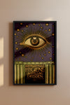 Mystical Eye Poster – Internationale Hygiene Exhibition Dresden, 1911 World’s Fair Reproduction