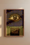 Mystical Eye Poster – Internationale Hygiene Exhibition Dresden, 1911 World’s Fair Reproduction