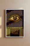 Mystical Eye Poster – Internationale Hygiene Exhibition Dresden, 1911 World’s Fair Reproduction