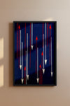 Directional Arrows – Meiji Era Japanese Woodblock Textile Print