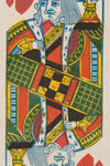 King of Hearts Duke Brand Cigarettes Vintage Poster