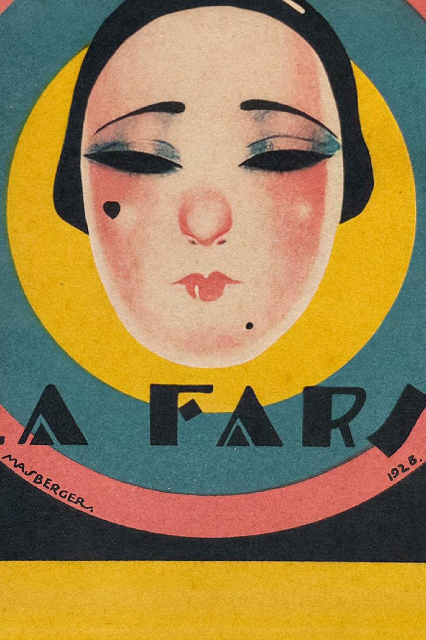 La Farsa – La Parranda 1920s Spanish Art Deco Vintage Poster Print