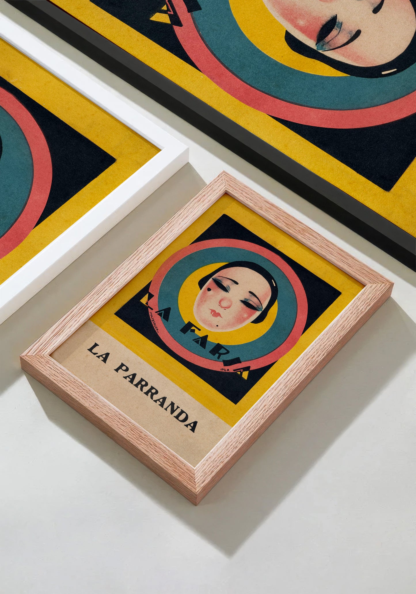 La Farsa – La Parranda 1920s Spanish Art Deco Vintage Poster Print