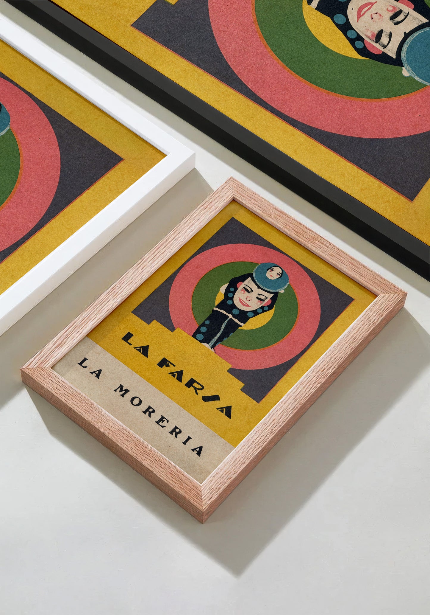 La Farsa – La Moreria 1920s Spanish Art Deco Vintage Poster Print