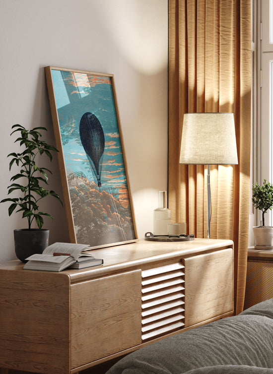 Le Ballon – Vintage Hot Air Balloon Print by E. Pichot