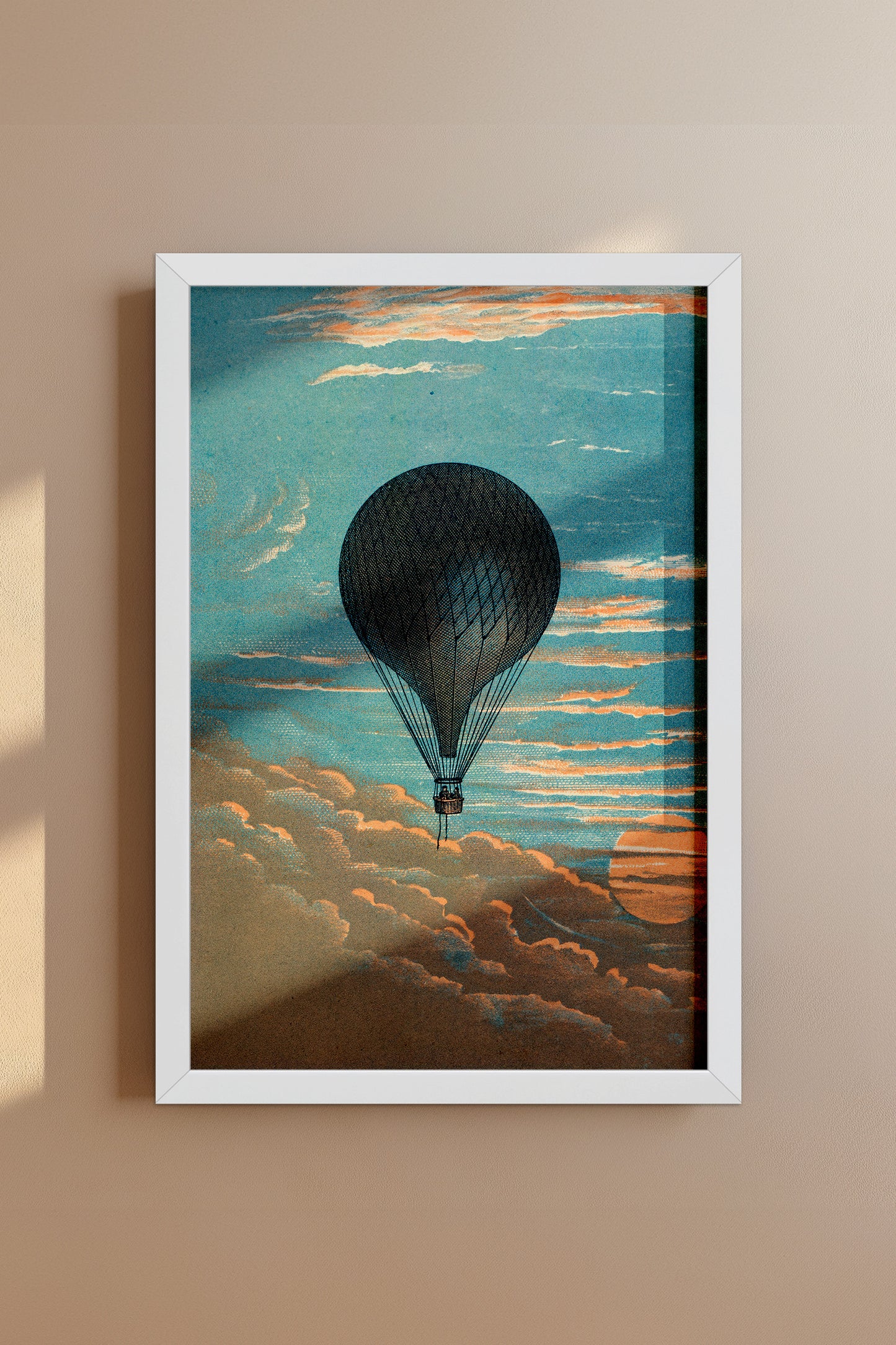 Le Ballon – Vintage Hot Air Balloon Print by E. Pichot