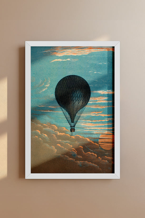 Le Ballon – Vintage Hot Air Balloon Print by E. Pichot