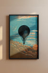 Le Ballon – Vintage Hot Air Balloon Print by E. Pichot