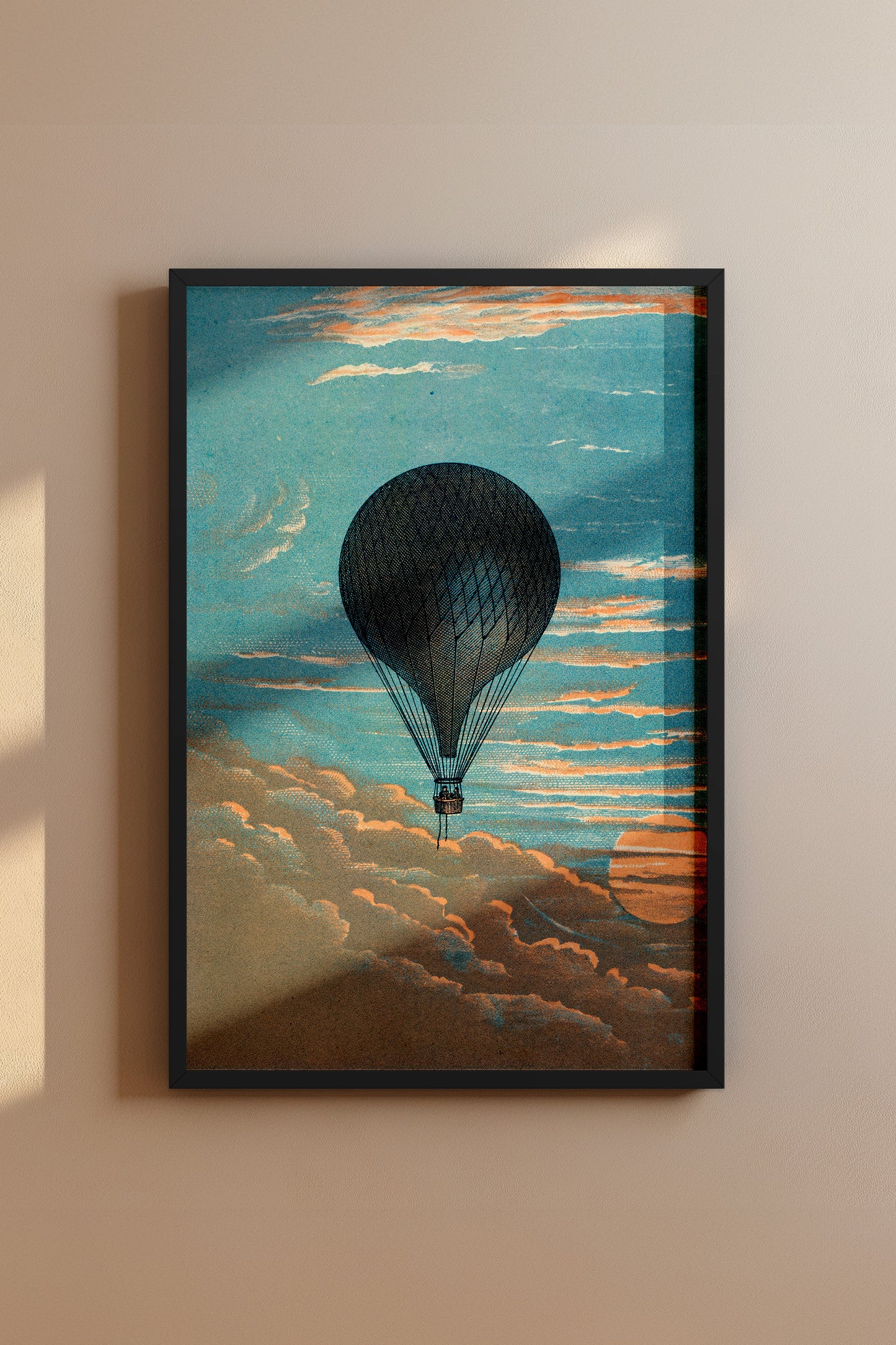 Le Ballon – Vintage Hot Air Balloon Print by E. Pichot