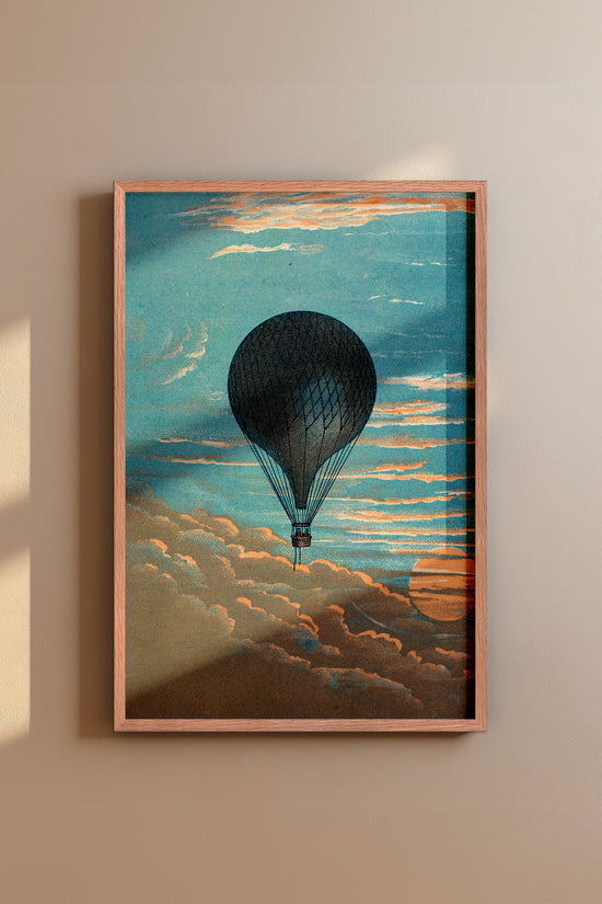 Le Ballon – Vintage Hot Air Balloon Print by E. Pichot