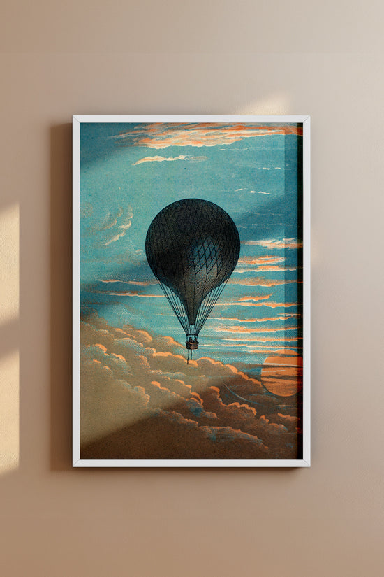 Le Ballon – Vintage Hot Air Balloon Print by E. Pichot