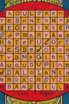 Overlap Puzzle No. 10 – 19th Century British Puzzle Card Print