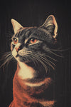 Vintage Cat Wall Art Print - 1920's Italian Poster Style