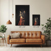 Vintage Cat Wall Art Print - 1920's Italian Poster Style