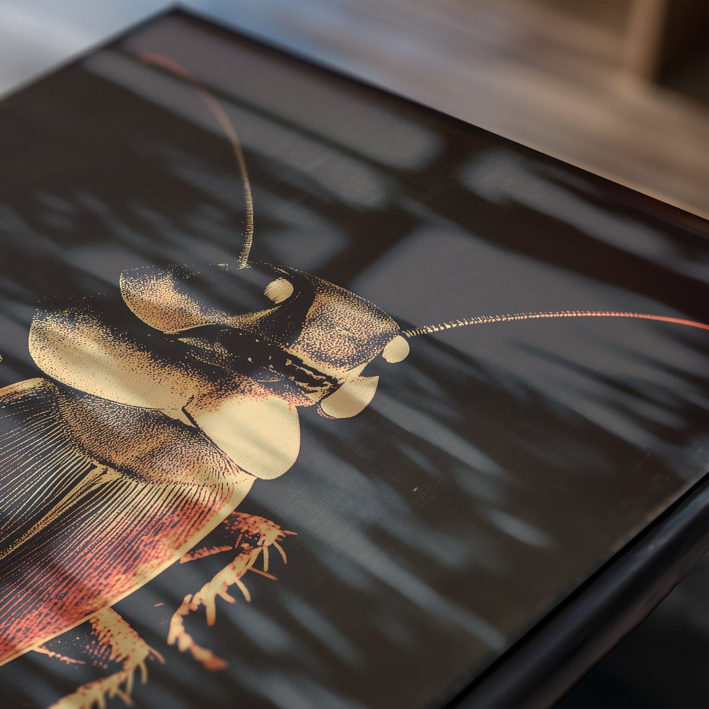 Vintage Cockroach Wall Art Print - 1920's Italian Poster Style
