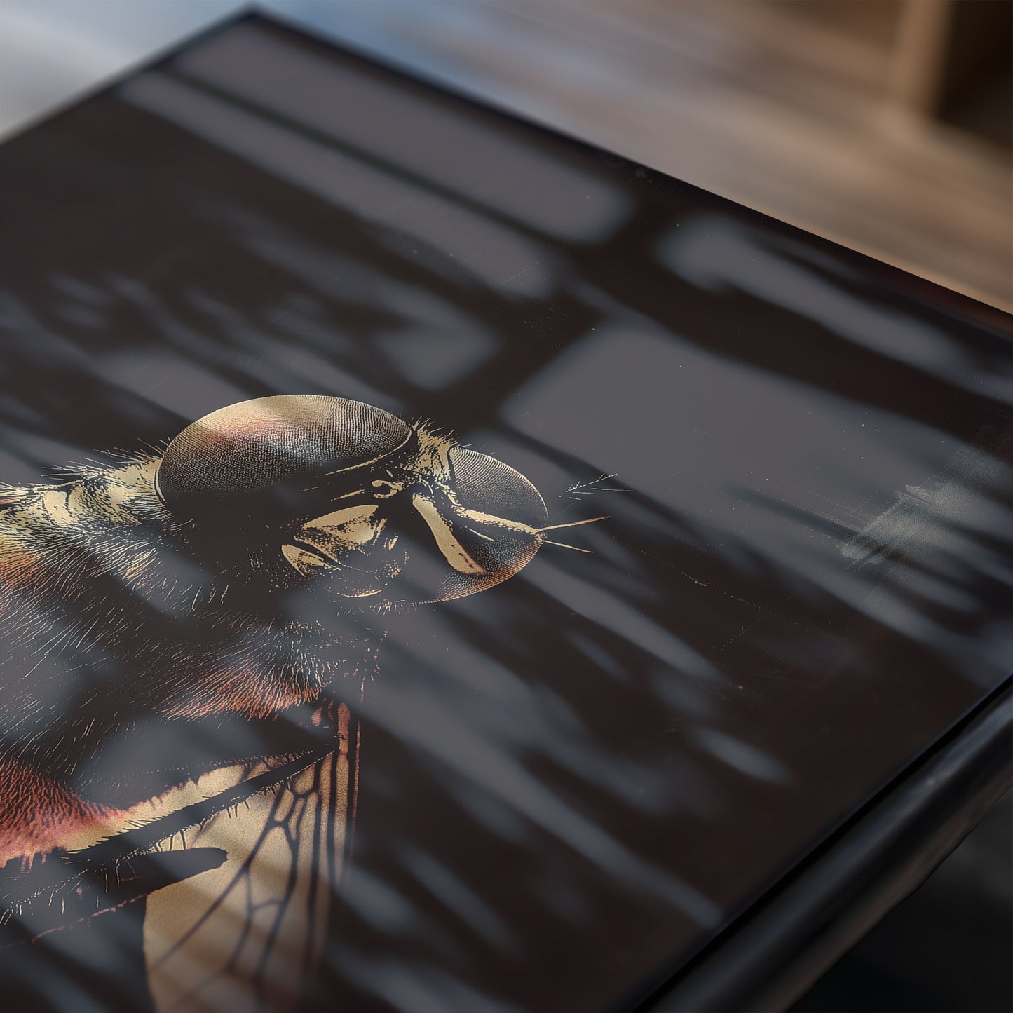 Vintage Housefly Wall Art Print - 1920's Italian Poster Style