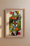 Queen of Hearts – 1888 Duke & Sons Antique Playing Card Print