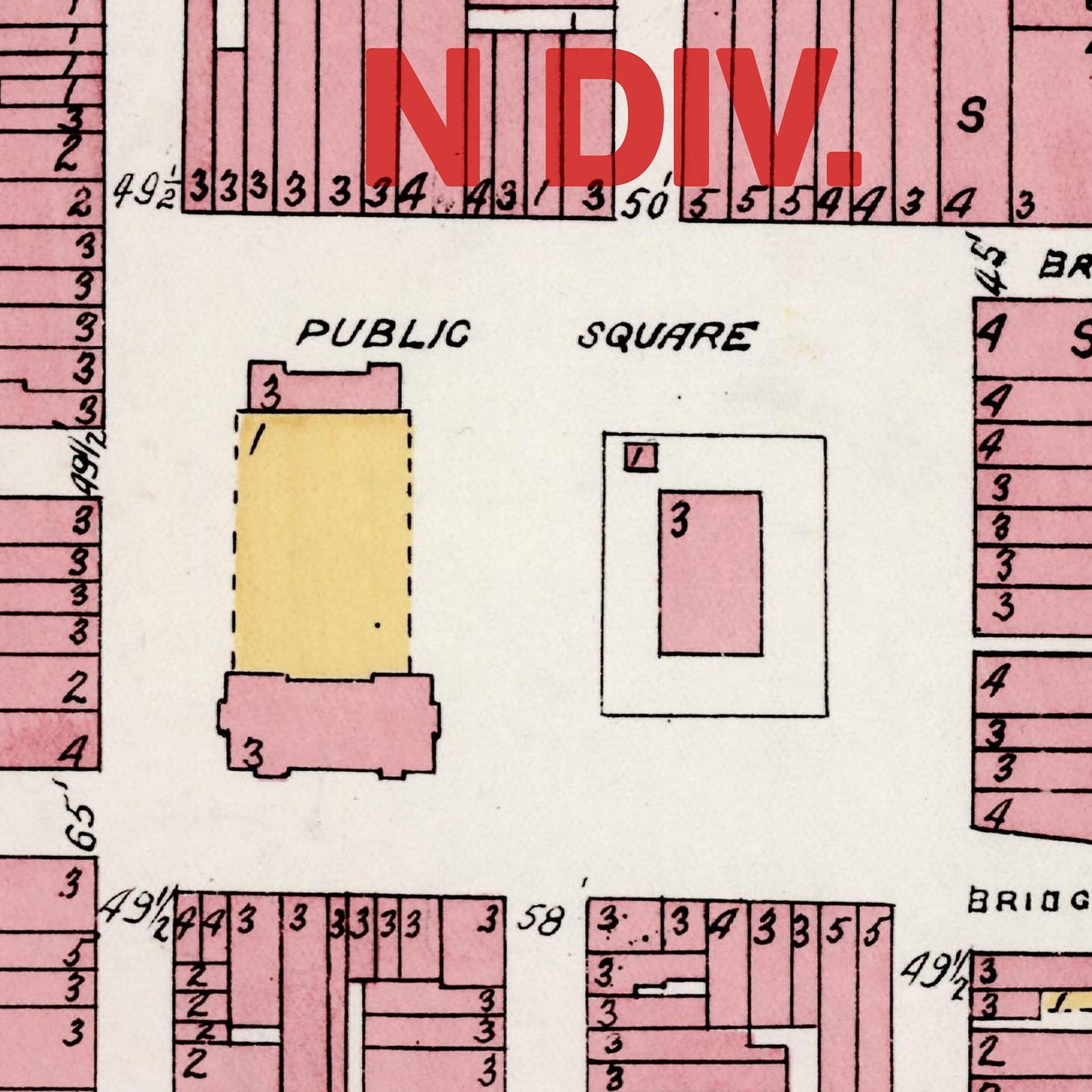 Nashville Map Print