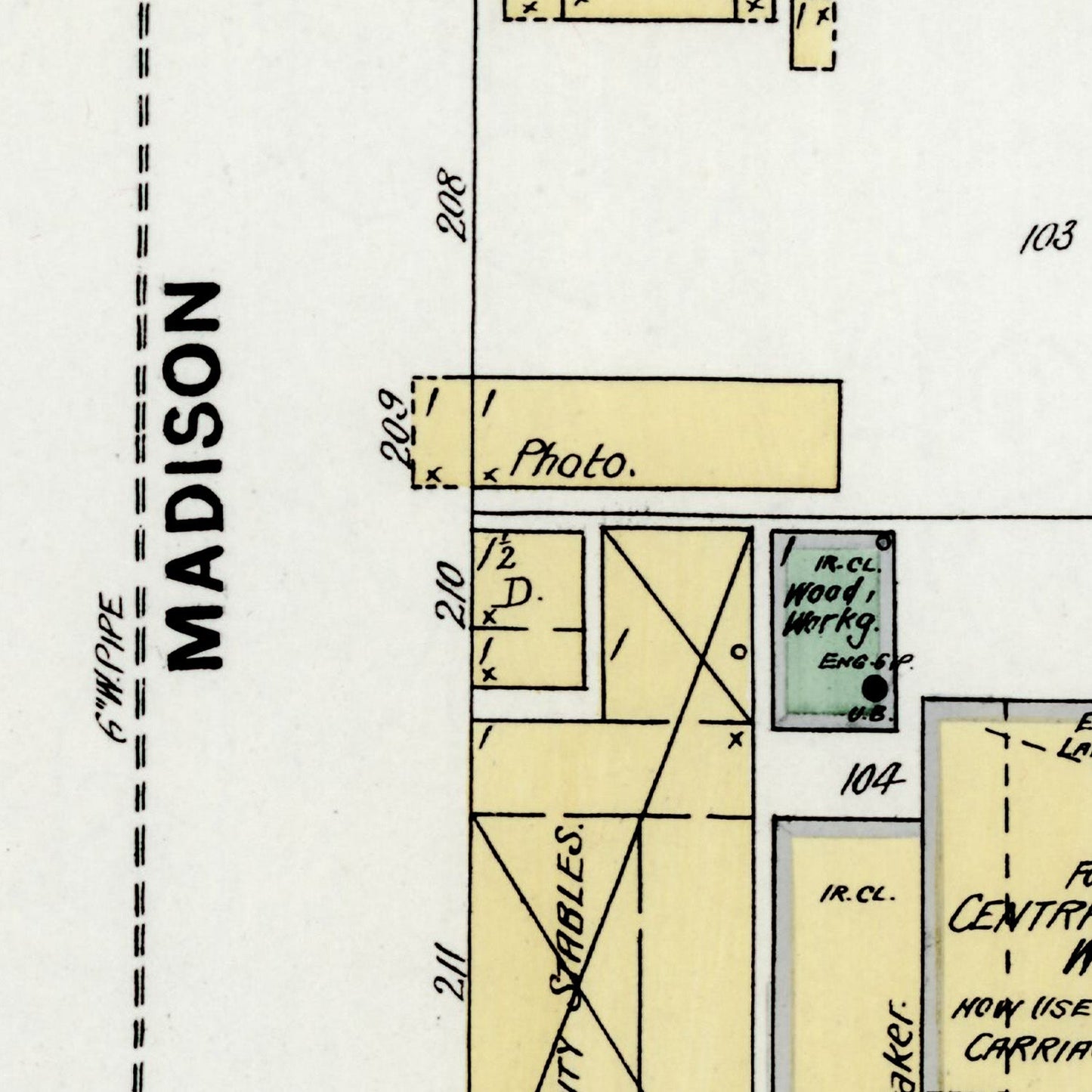 Tuscaloosa Map Print