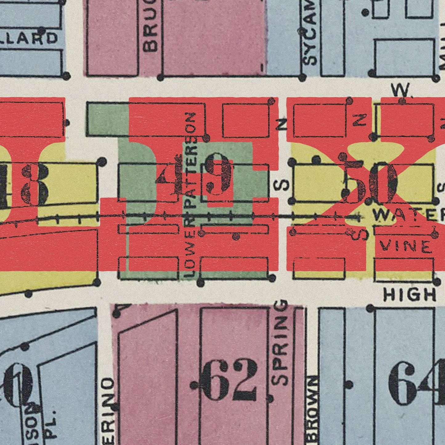 Lexington Map Print