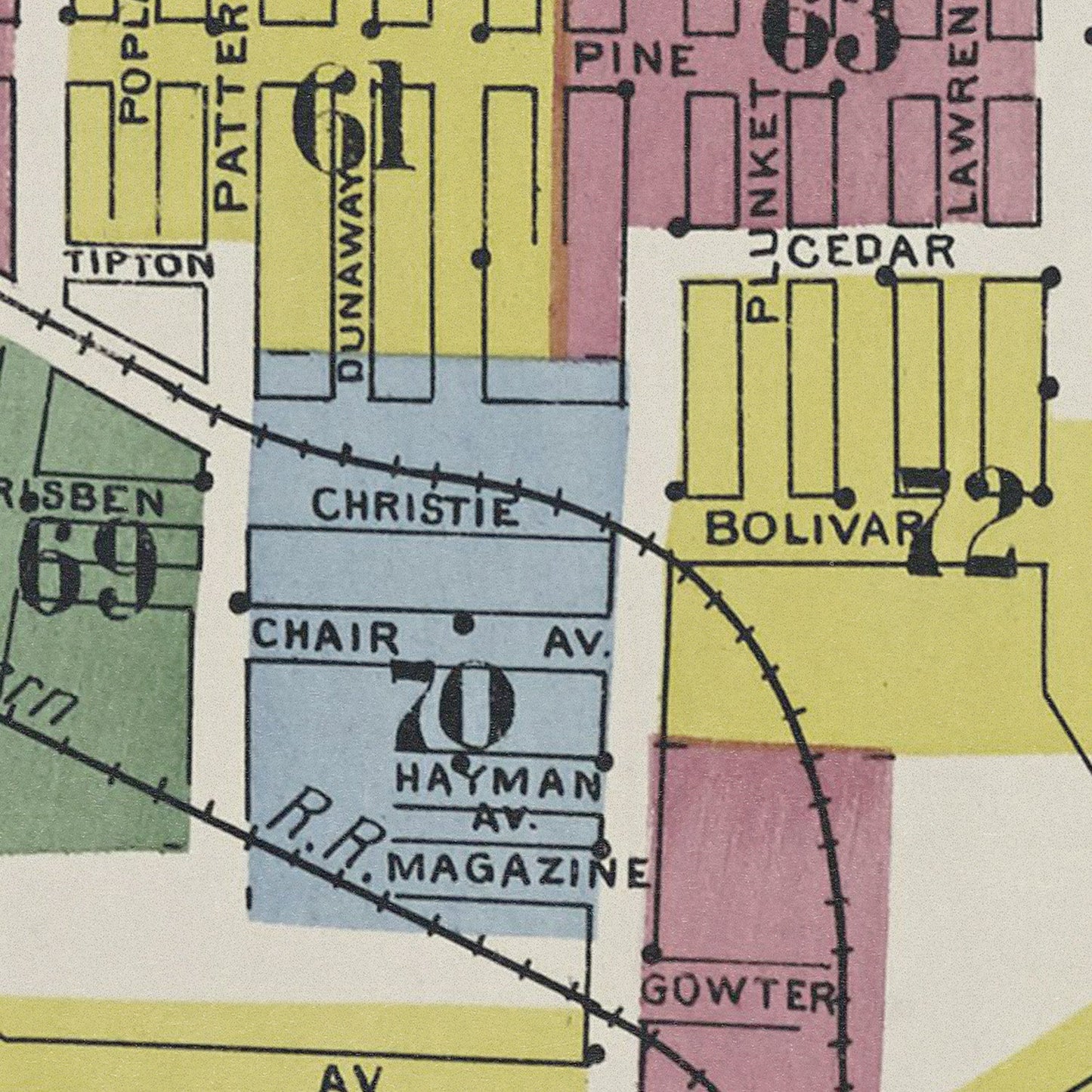 Lexington Map Print